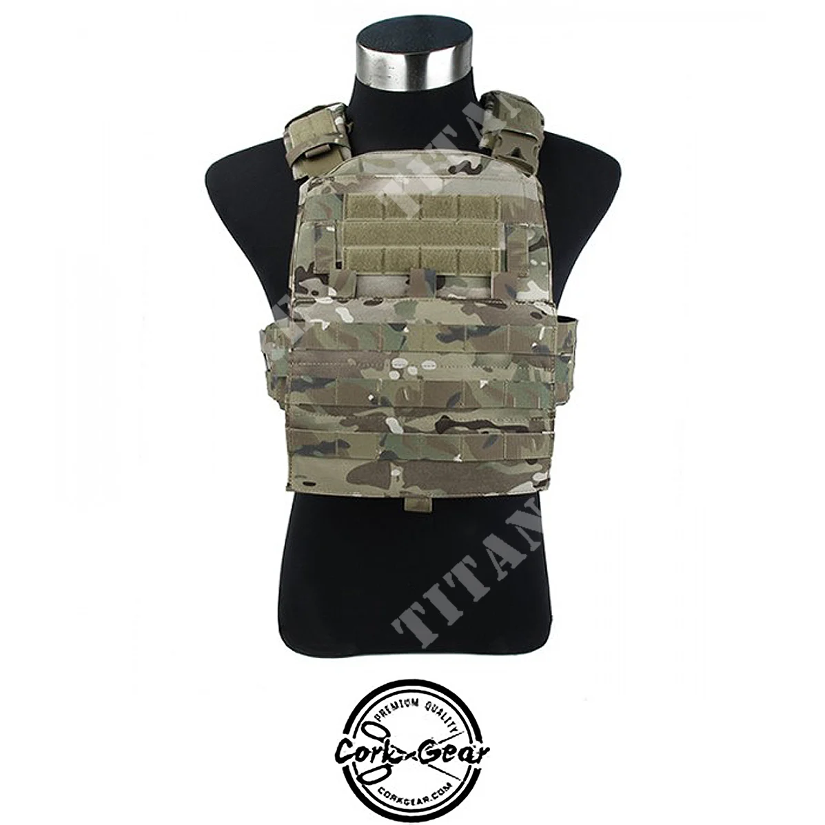 CHALECO TÁCTICO AVS MULTICAM CORCHO GEAR (COG043-MC)