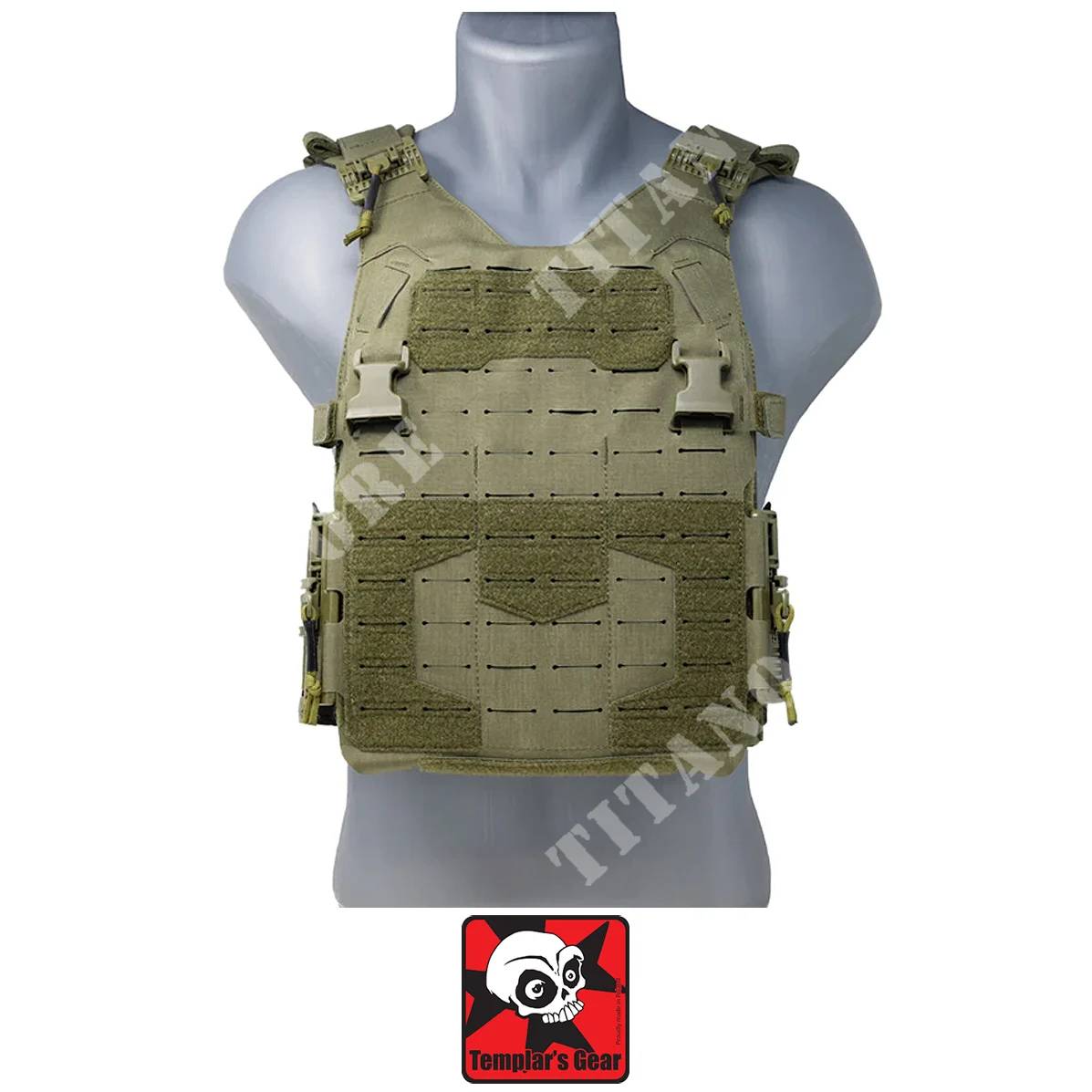 PORTA PLACAS CPC ROC TG-M RANGER GREEN G.4 TEMPLAR'S GEAR (TG-CPC-ROC-G4-RG-M)