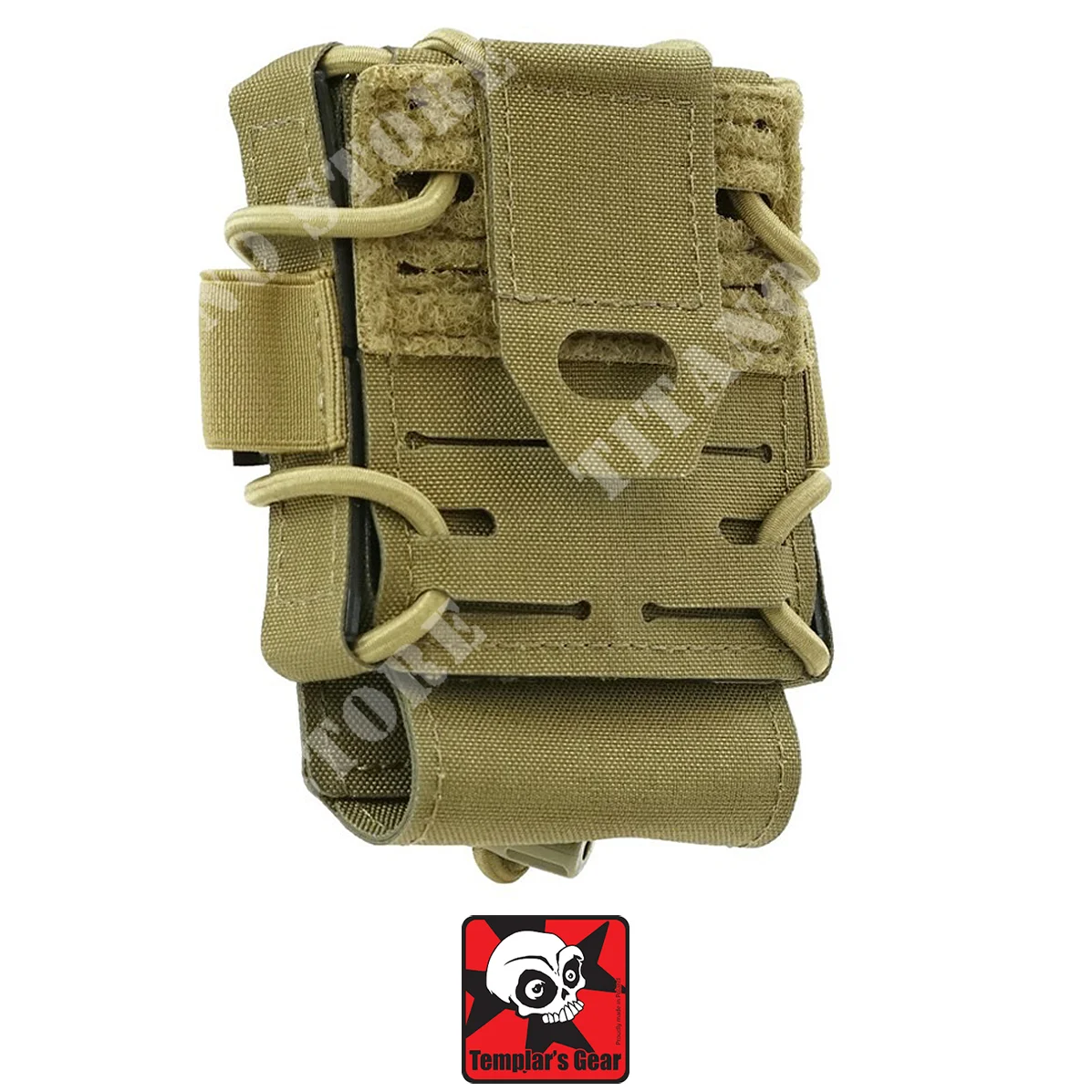 SOPORTE DE RADIO UNIVERSAL COYOTE BROWN G1.1 TEMPLAR'S GEAR (TG-URP-1.1-CB)