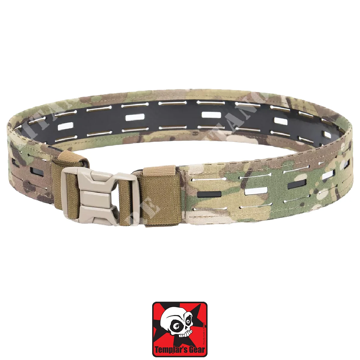CINTURON TACTICO LASER CUT MULTICAM TEMPLAR'S GEAR (TG-PT6-MC)