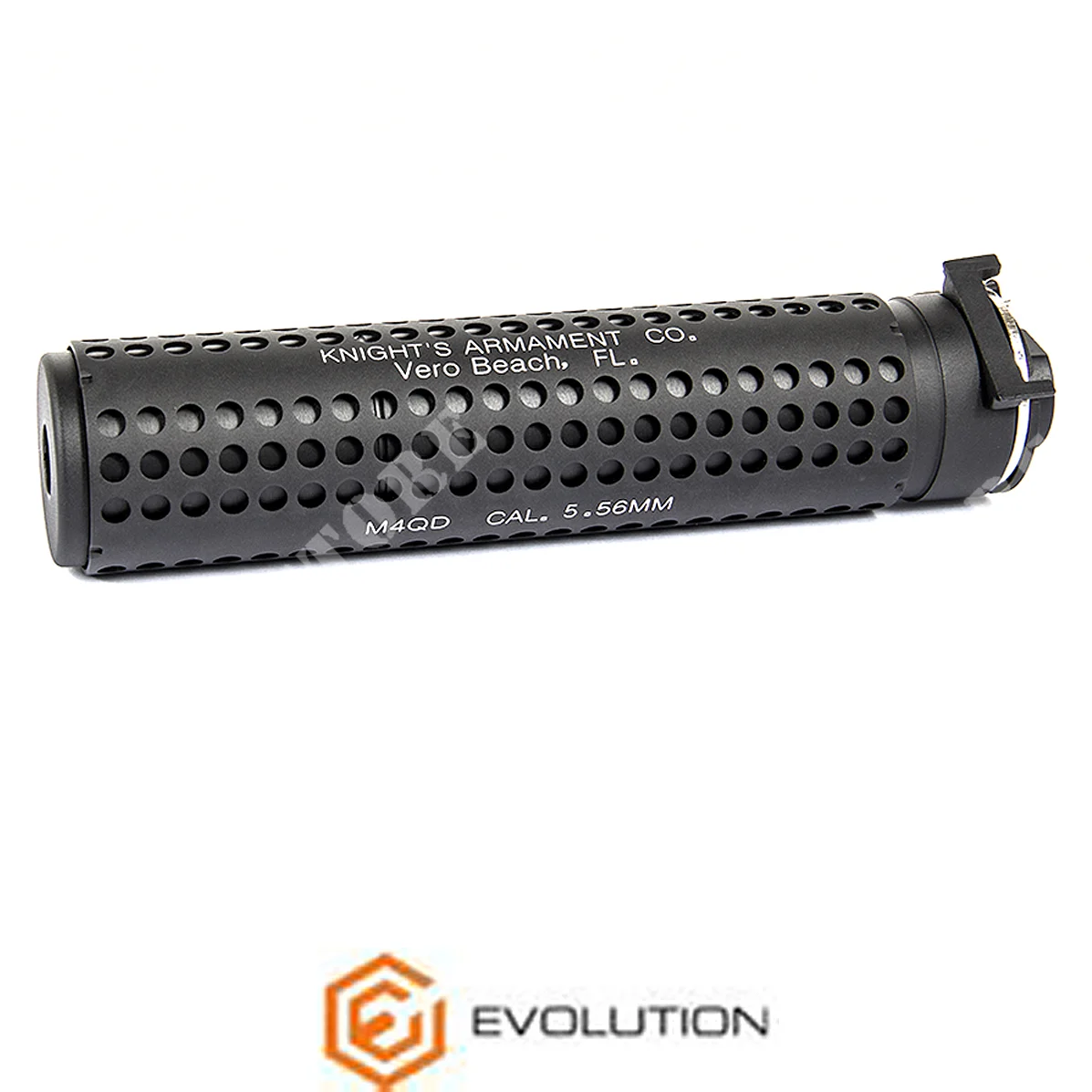 SILENCIADOR KAC QD CON PARAFLASH 14mm CCW EVOLUTION (EA0130A)