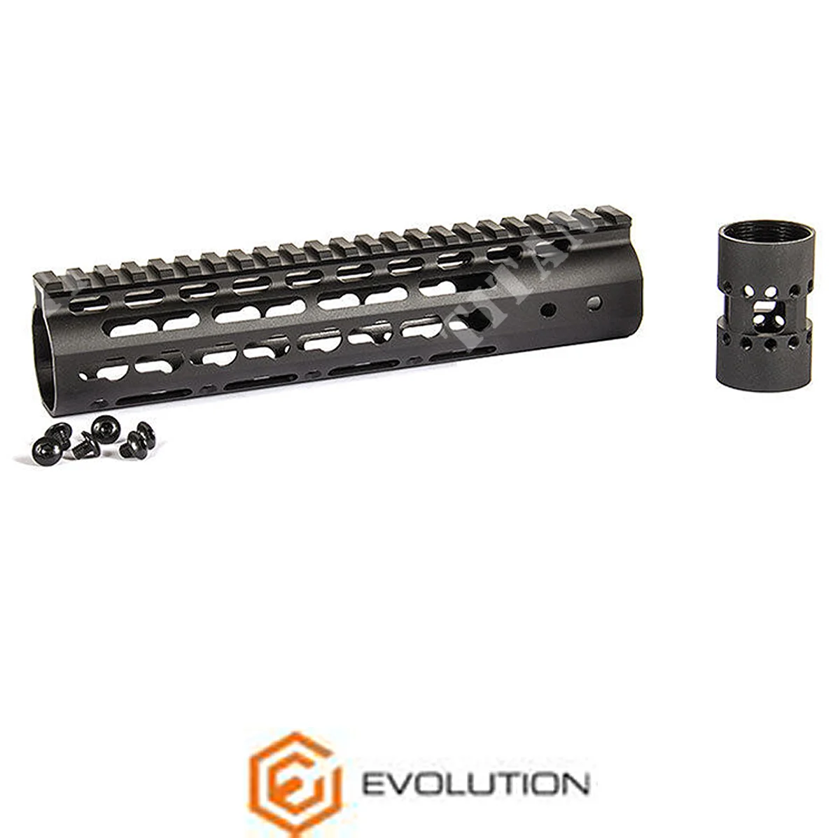 PARAMANOS KEYMOD 9'' NEGRO ALUMINIO 6065 CNC EVOLUTION (EA0204A)