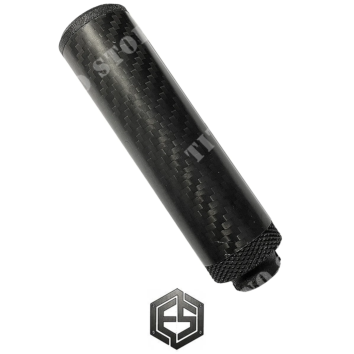 SILENCIADOR DE CARBONO AEG 100MM ESCW (ESC-SILCRB-M)