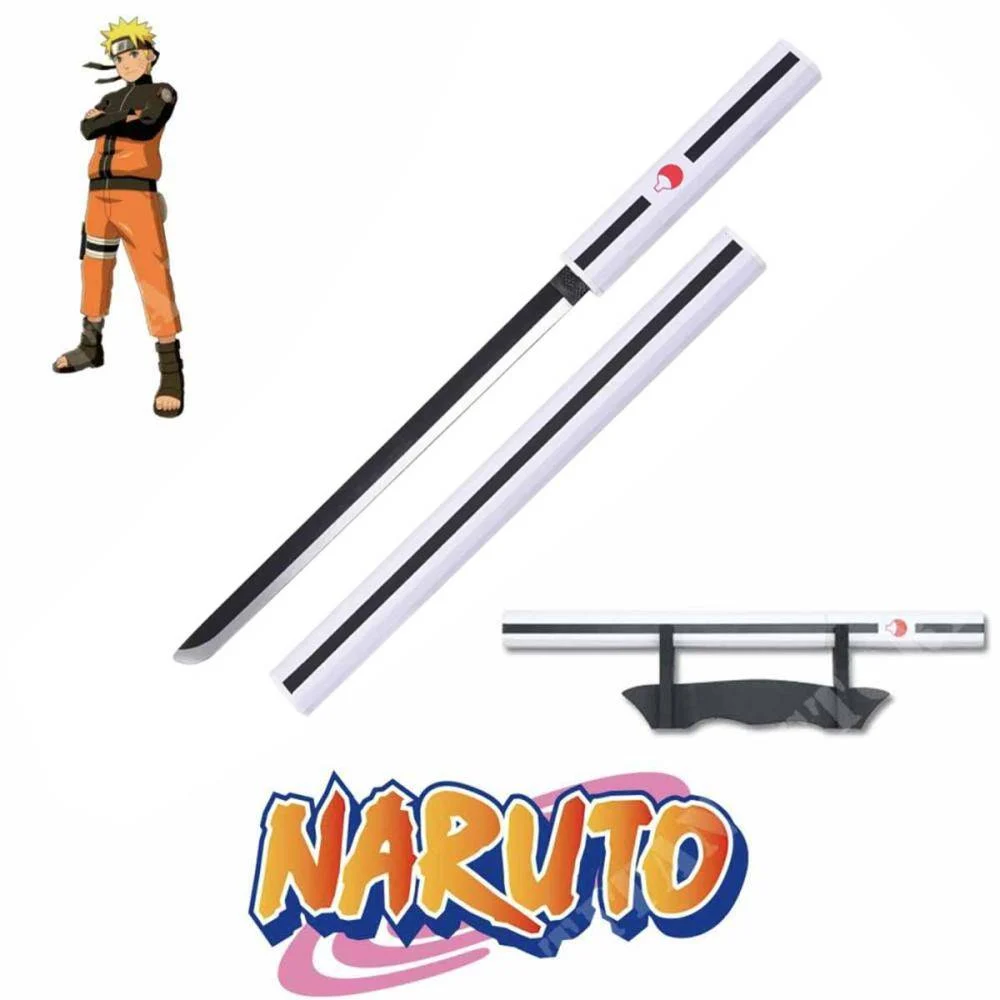 MINI KATANA NARUTO SASUKE BLANCO BRILLO T22-92 (ZS502W-MINI)