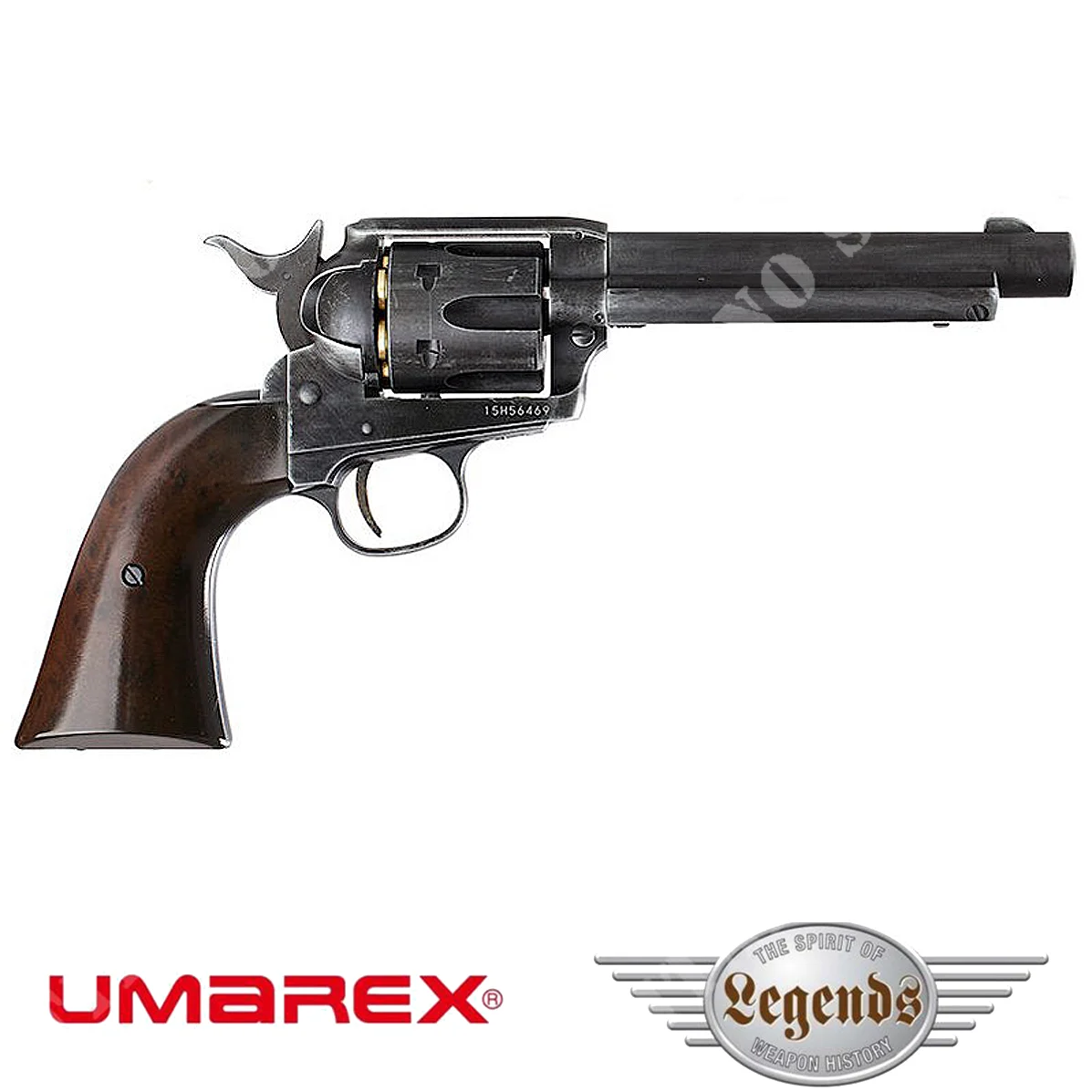 PISTOLA SAA45 ANTIGUA 6 mm LEYENDAS UMAREX (2.6322)