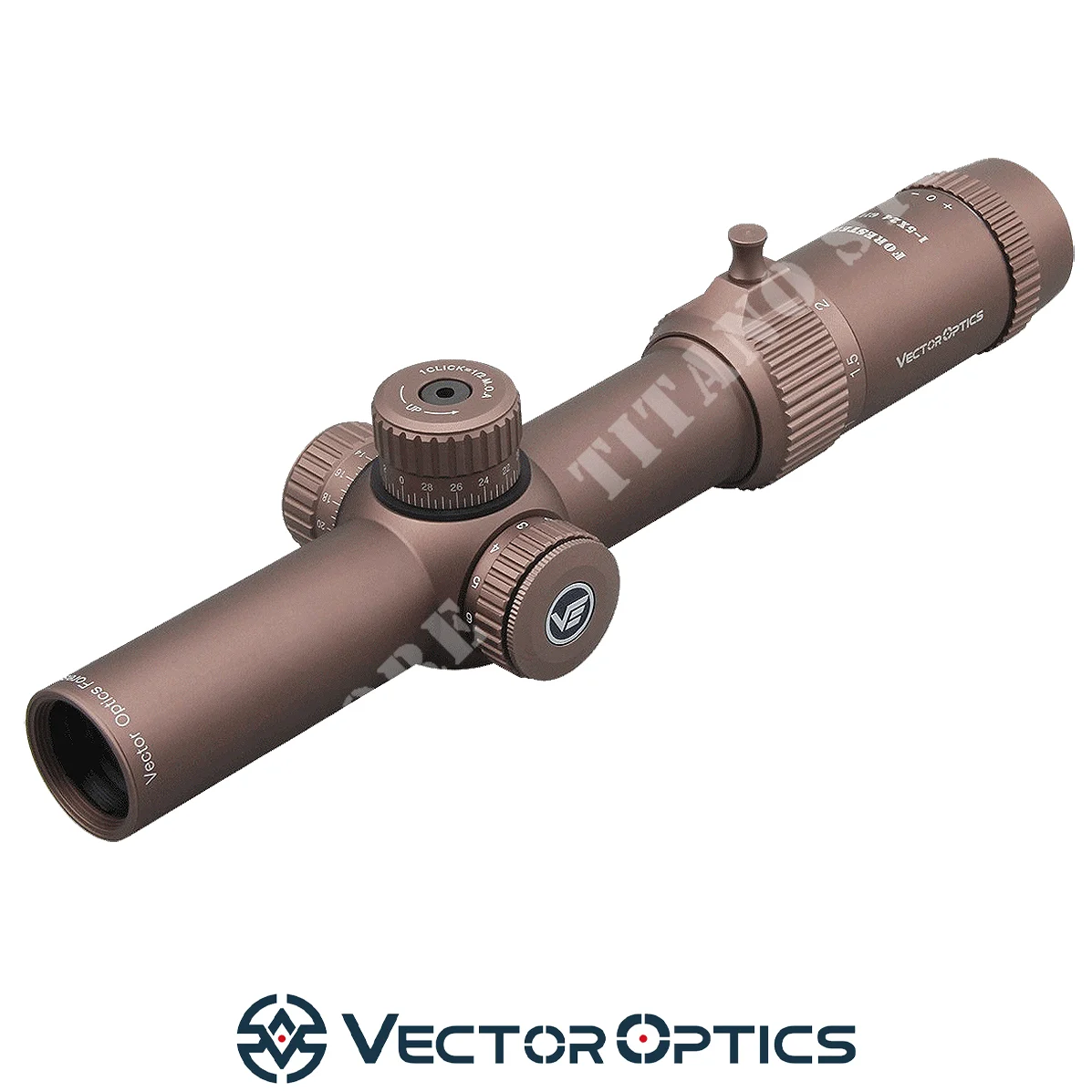 VISOR FORESTER 1-5X24 ÓPTICA VECTORIAL GENII COYOTE (SCOC-32)