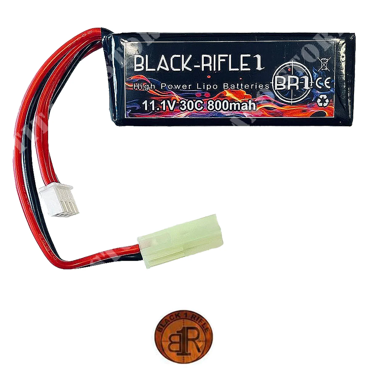 BATERÍA LIPO 11.1x800 30C STICK BR1 (BR-11.1X800-30C)