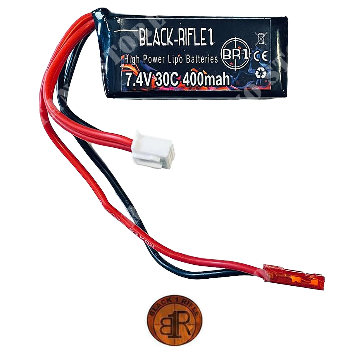 BATERÍA LIPO 7.4x400MAH 30C HPA JST BR1 (BR-7.4X400-HPA)