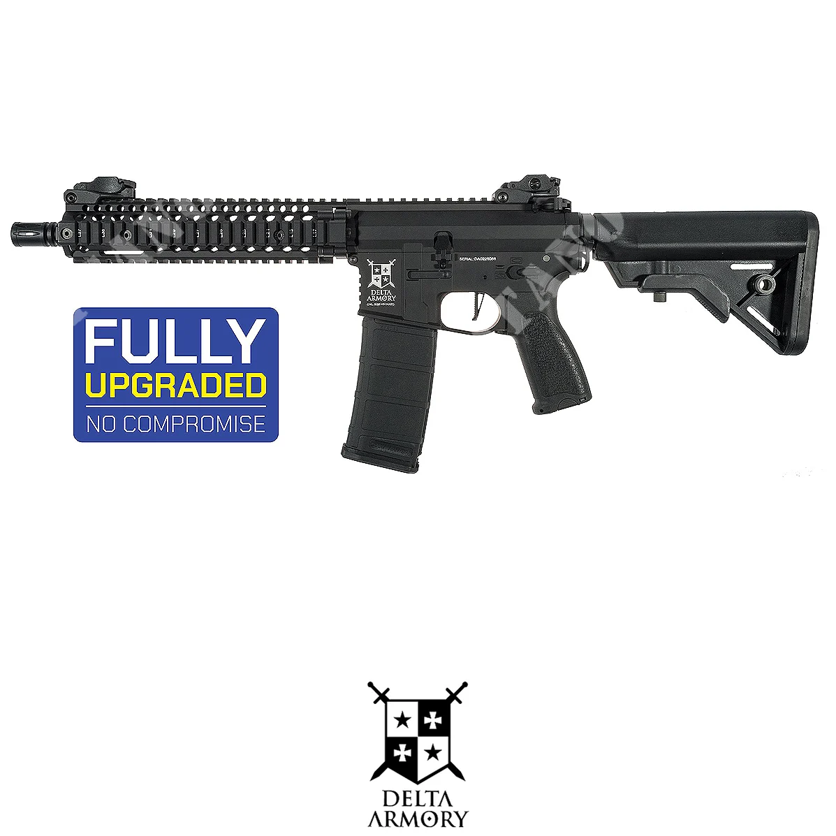 MK18 ALPHA ETU FULL METAL BLACK DELTA ARMORY (DA-A07-ETU)