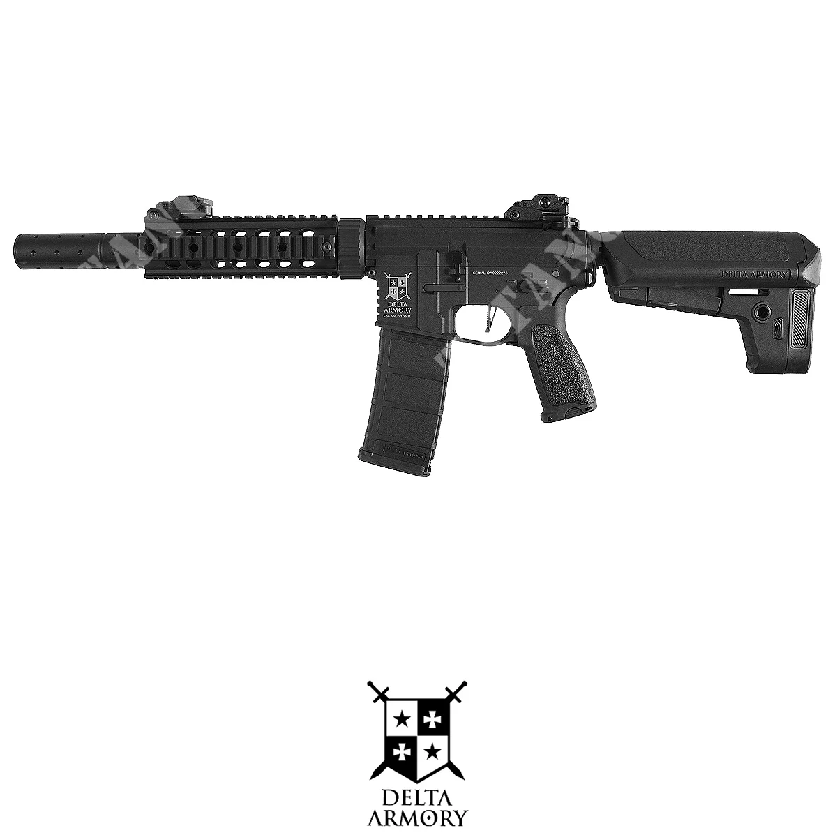 AR15 SILENTOPS 7'' CHARLIE BLACK DELTA ARMORY (DA-C05)
