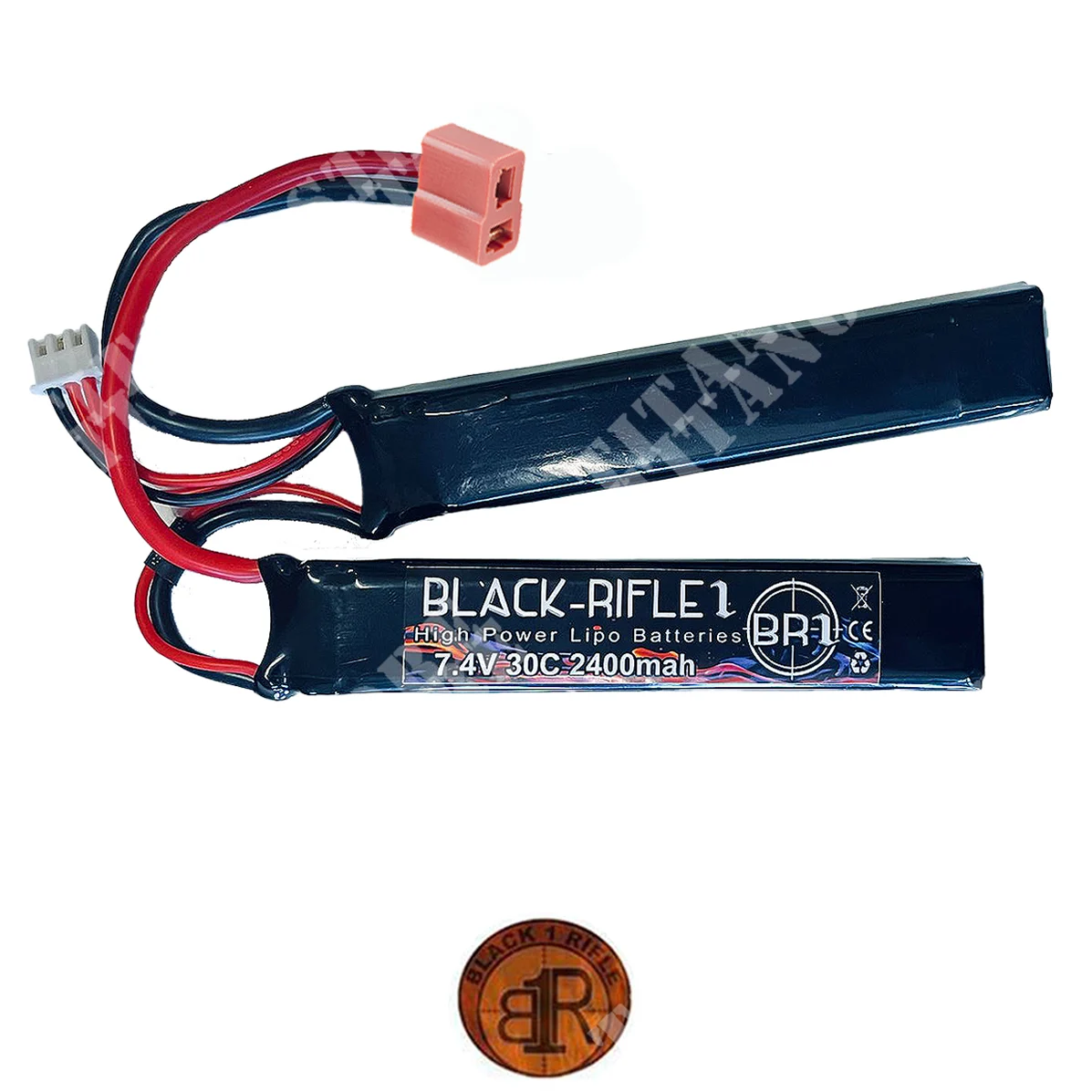 BATERIA 7.4X2400 MAH 30C CQB DEANS BR1 (BR-7.4X2400-30C-CQB-DEANS)