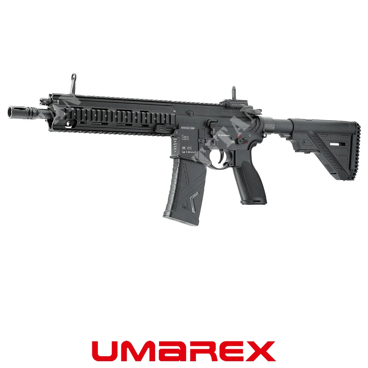 FUSIL HK416A5 NEGRO 6MM AEG UMAREX (2.6560X)