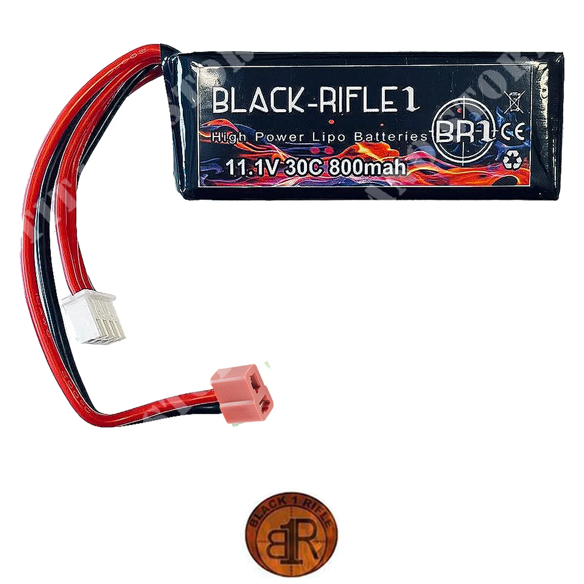 BATERÍA LIPO 11.1x800 MAH 30C STICK DEANS BR1 (BR-11.1X800-30C-DEANS)