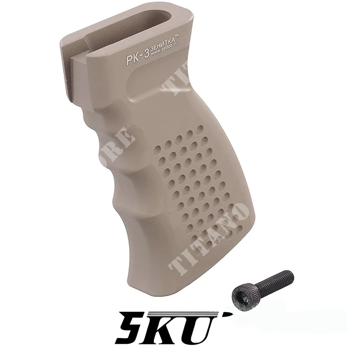 PUÑO RK-3 VER.2 PARA AK GBB TAN 5KU (5KU-151-T)