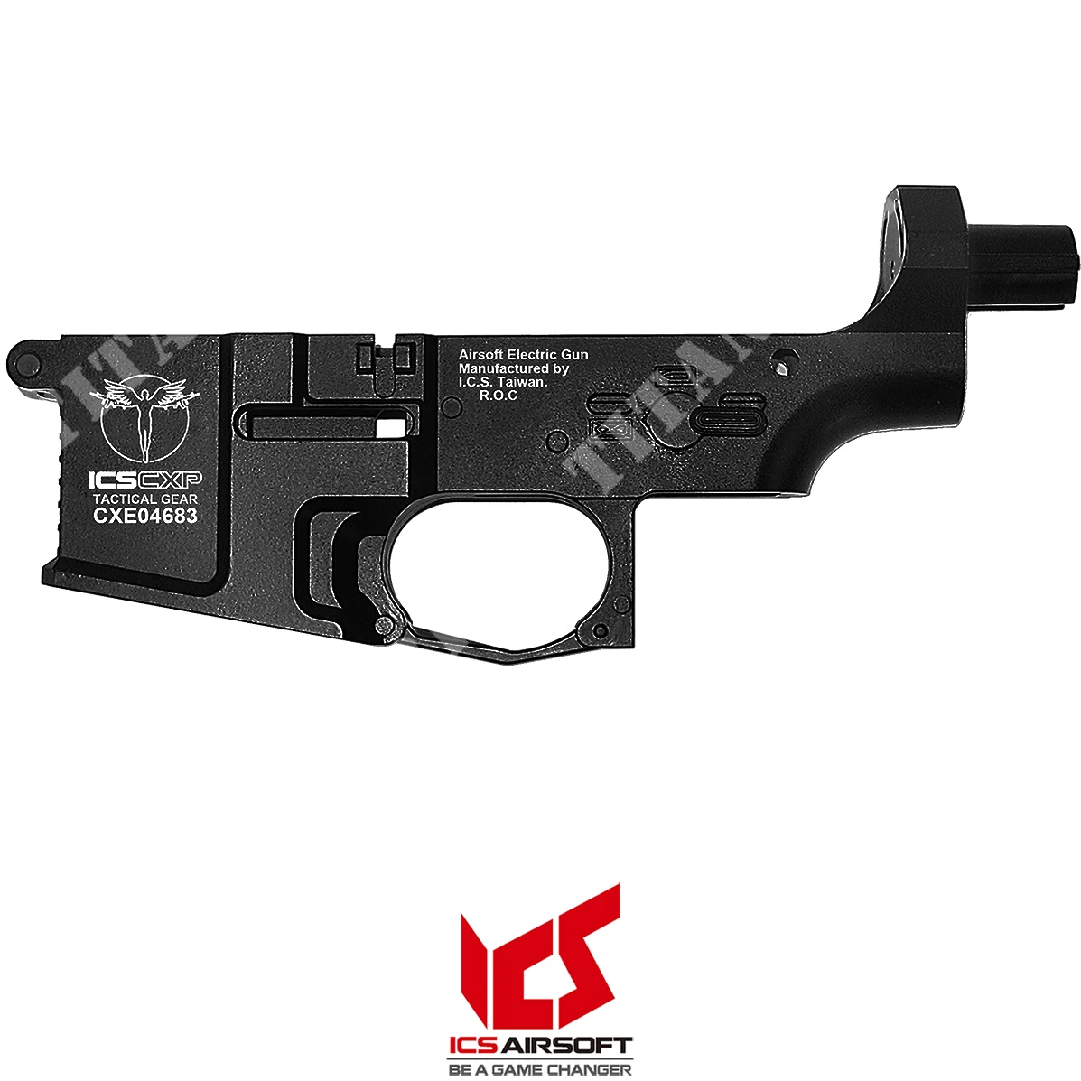 RECEPTOR INFERIOR METAL NEGRO PARA M4 YAK ICS (MA-264)