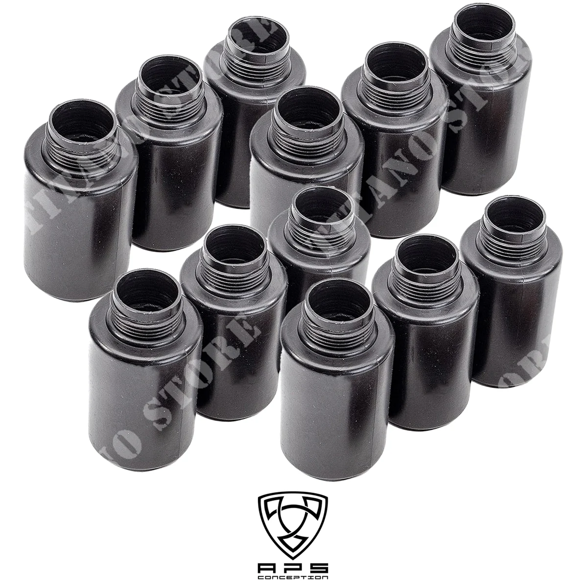 12 CARCASAS PARA GRANADA THUNDERB STICK ESTILO AP-09 APS (AP-S7)