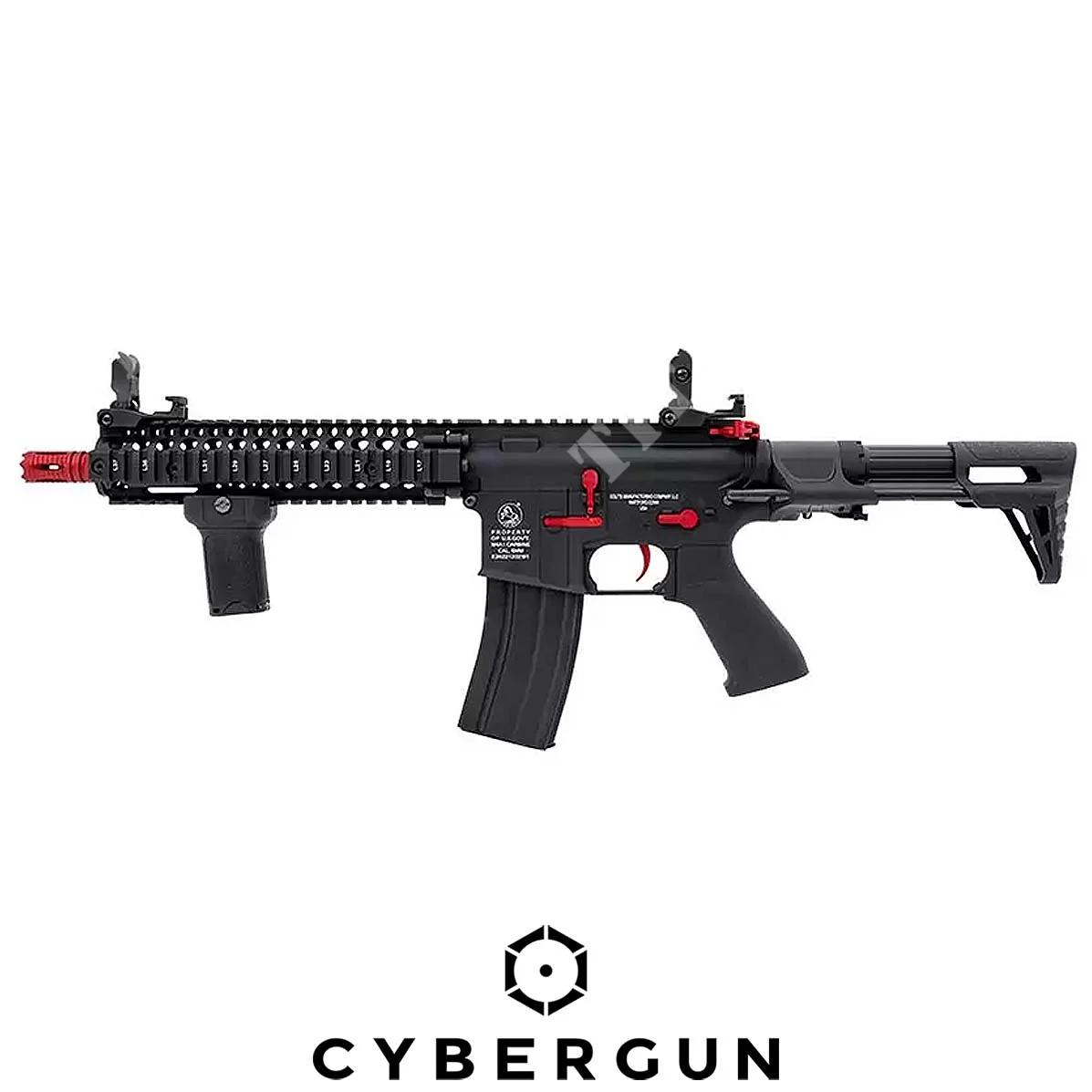 FUSIL COLT MK18 PDW SIERRA ROJO 6mm CYBERGUN (CYB-180026)