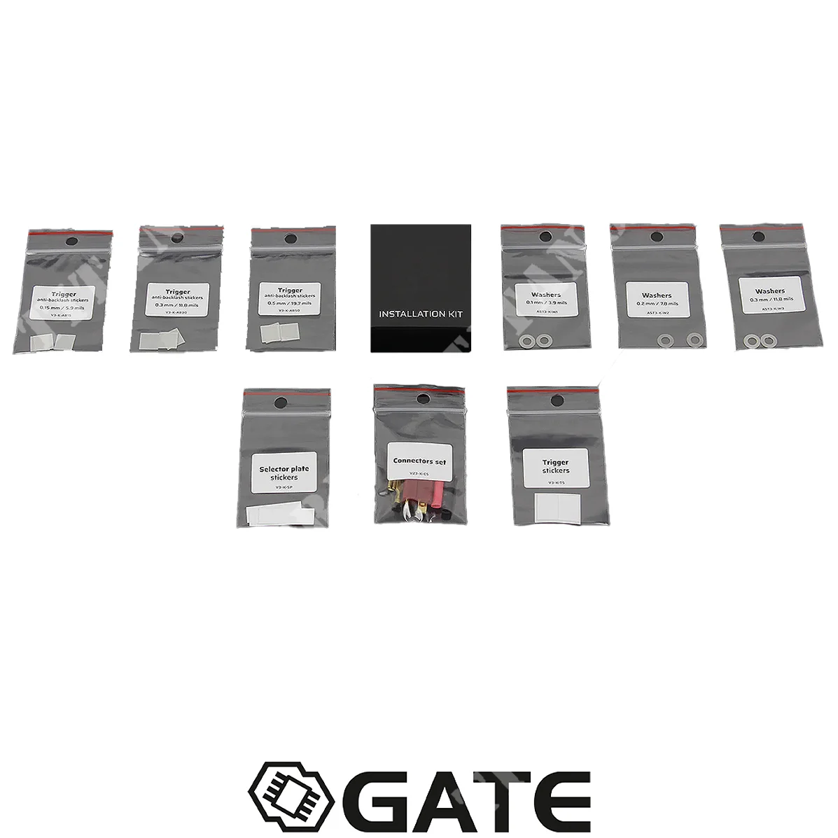KIT DE INSTALACIÓN PARA PUERTA ASTER V3 (AST3-K)