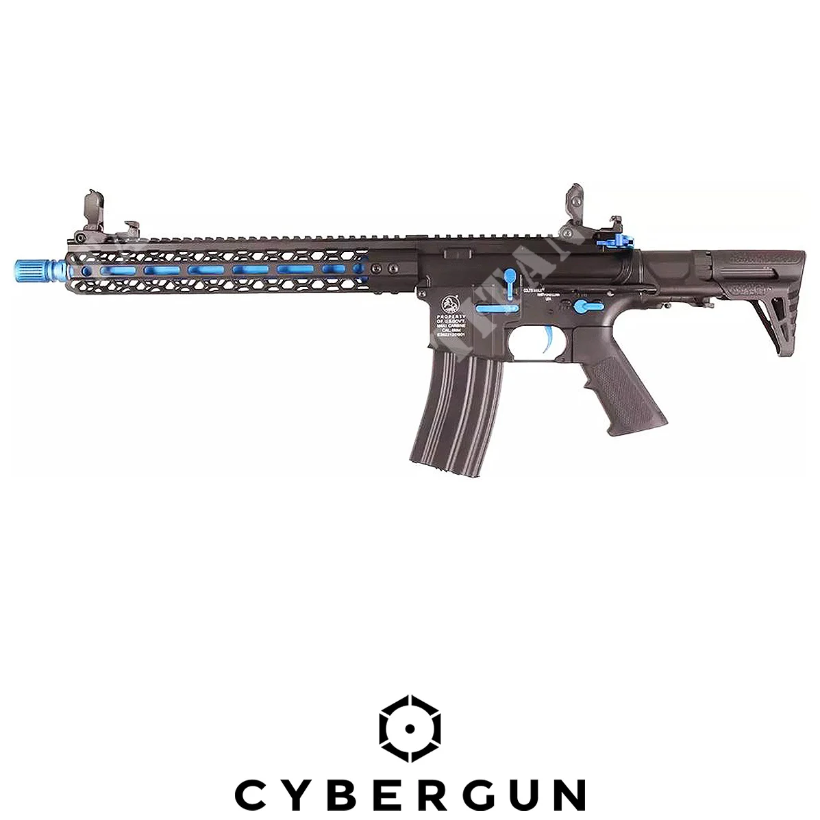 FUSIL COLT M4 PDW MIKE AZUL CYBERGUN (180029)