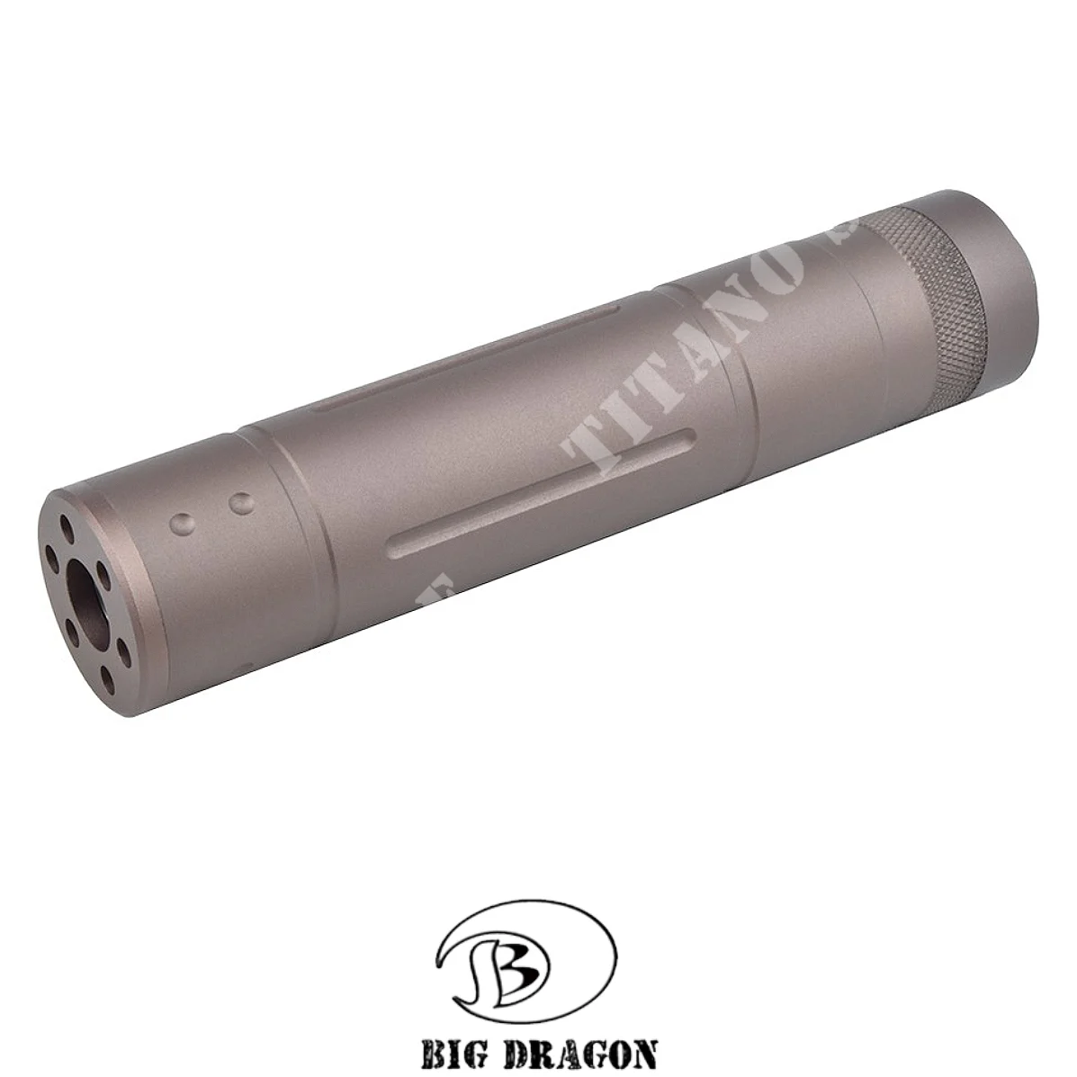 SILENCIADOR 150MM TIERRA OSCURA BIG DRAGON (BD-0456)