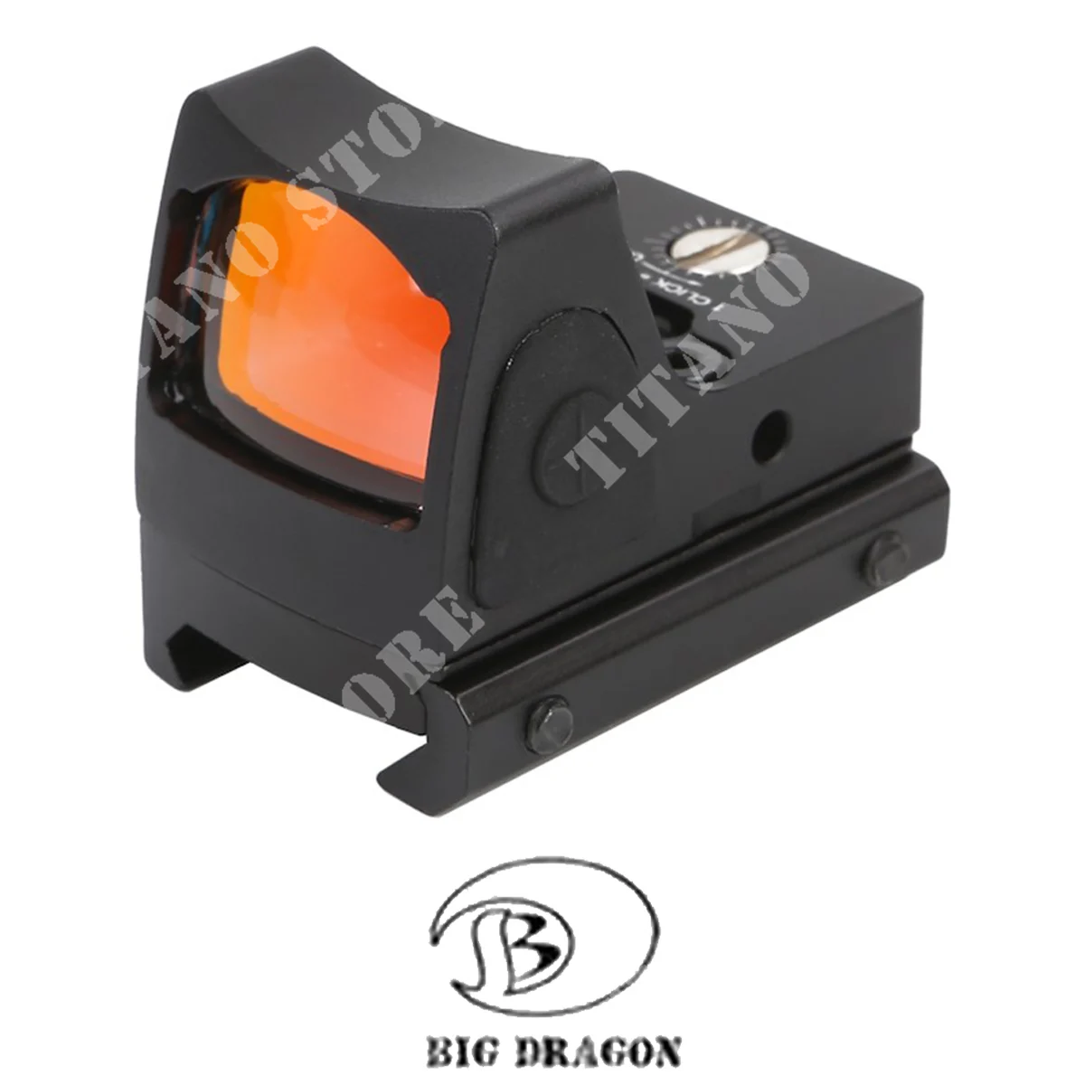 MINI RED DOT RMR NEGRO GRAN DRAGON (BD-5196)