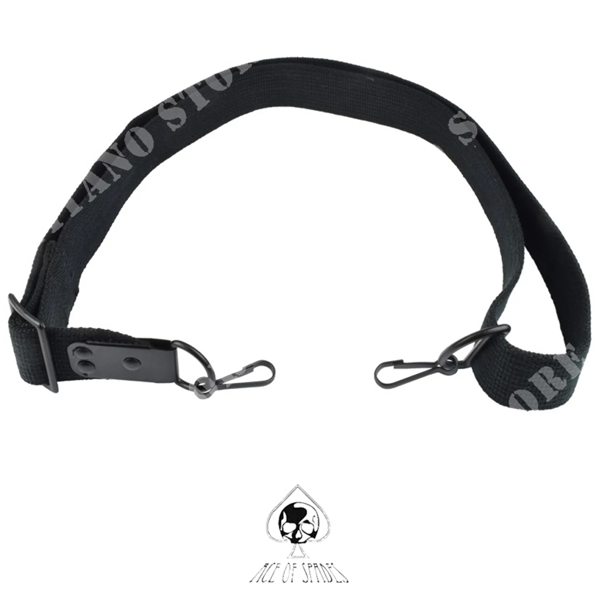 CINTURON AK 2 PUNTOS NEGRO (AOS-MS-20)