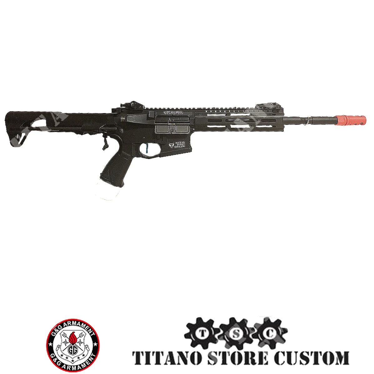 FUSIL M4 RAIDER 2.0L ETU CUSTOM 11.1 TSC G&G (TSC-74390)