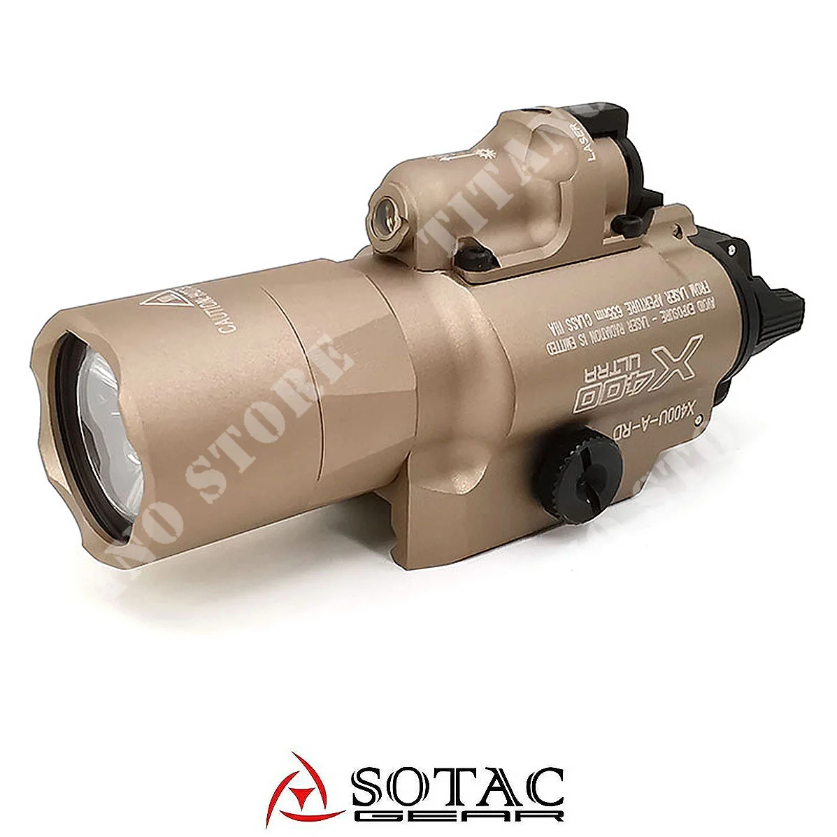 LINTERNA LÁSER X400 ULTRA TAN SOTAC (STC-SD-009-DE)