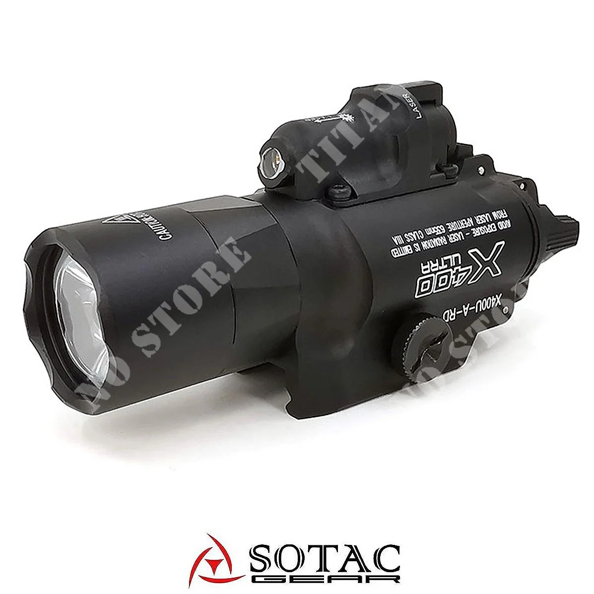 LINTERNA LASER X400 ULTRA NEGRA SOTAC (STC-SD-009-BK)