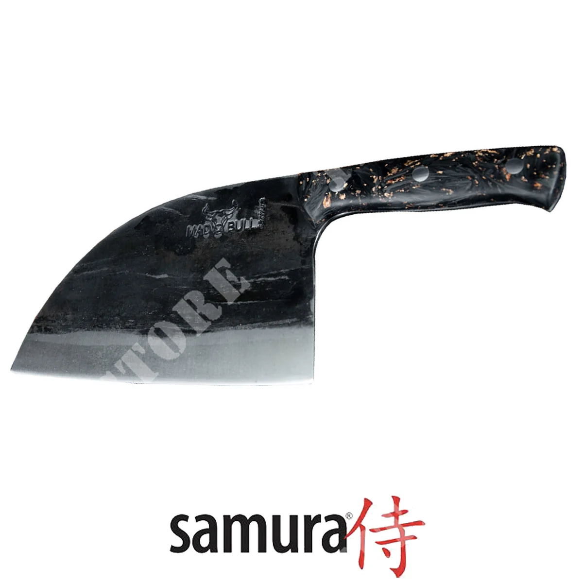 MAD BULL CHOPPER MÁRMOL CARBONO CUCHILLA 18CM SAMURA (SMB-0040MC)