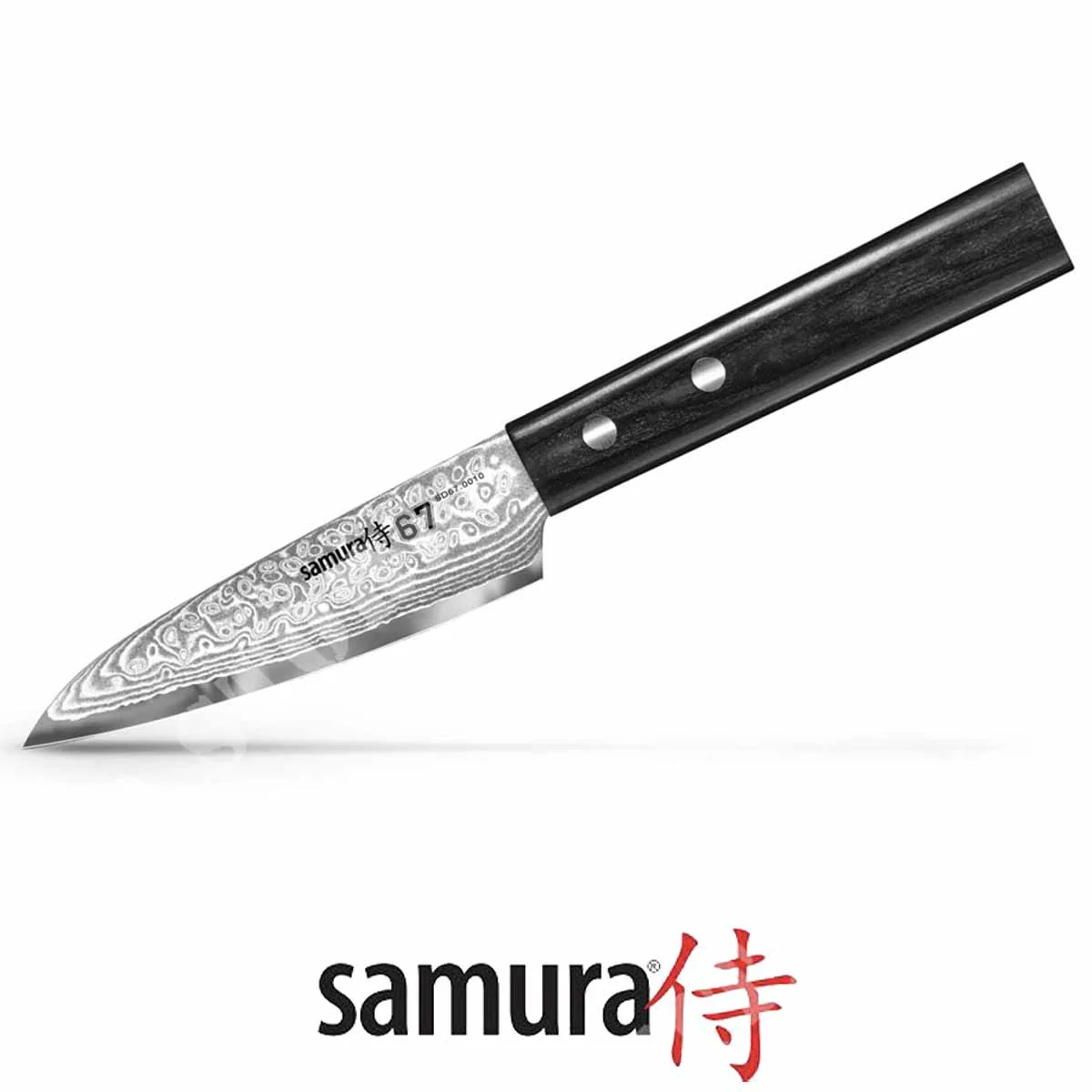 CUCHILLO PARA VERDURAS DAMASCO 67 9.8CM SAMURA (SD67-0010)