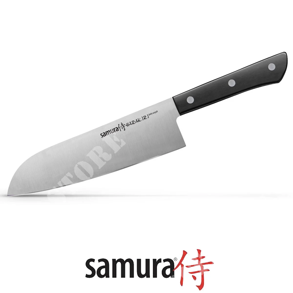 CUCHILLO SANTOKU HARAKIRI 17.5CM SAMURA (C670SHR095)