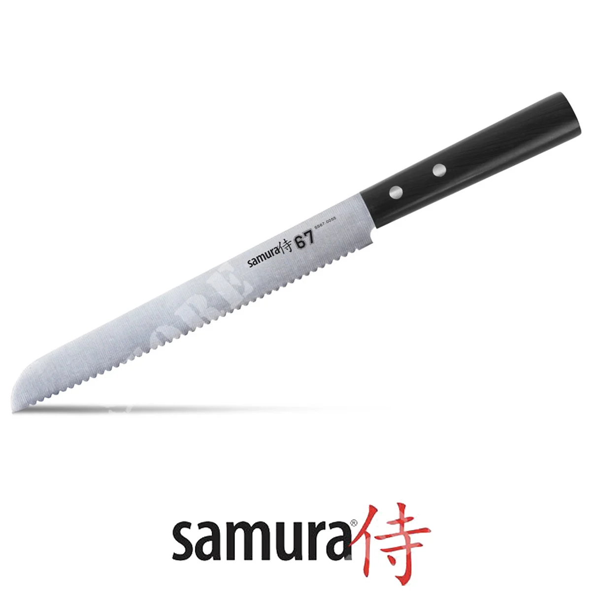 CUCHILLO PAN SAMURA 67 24CM (C670S67055)