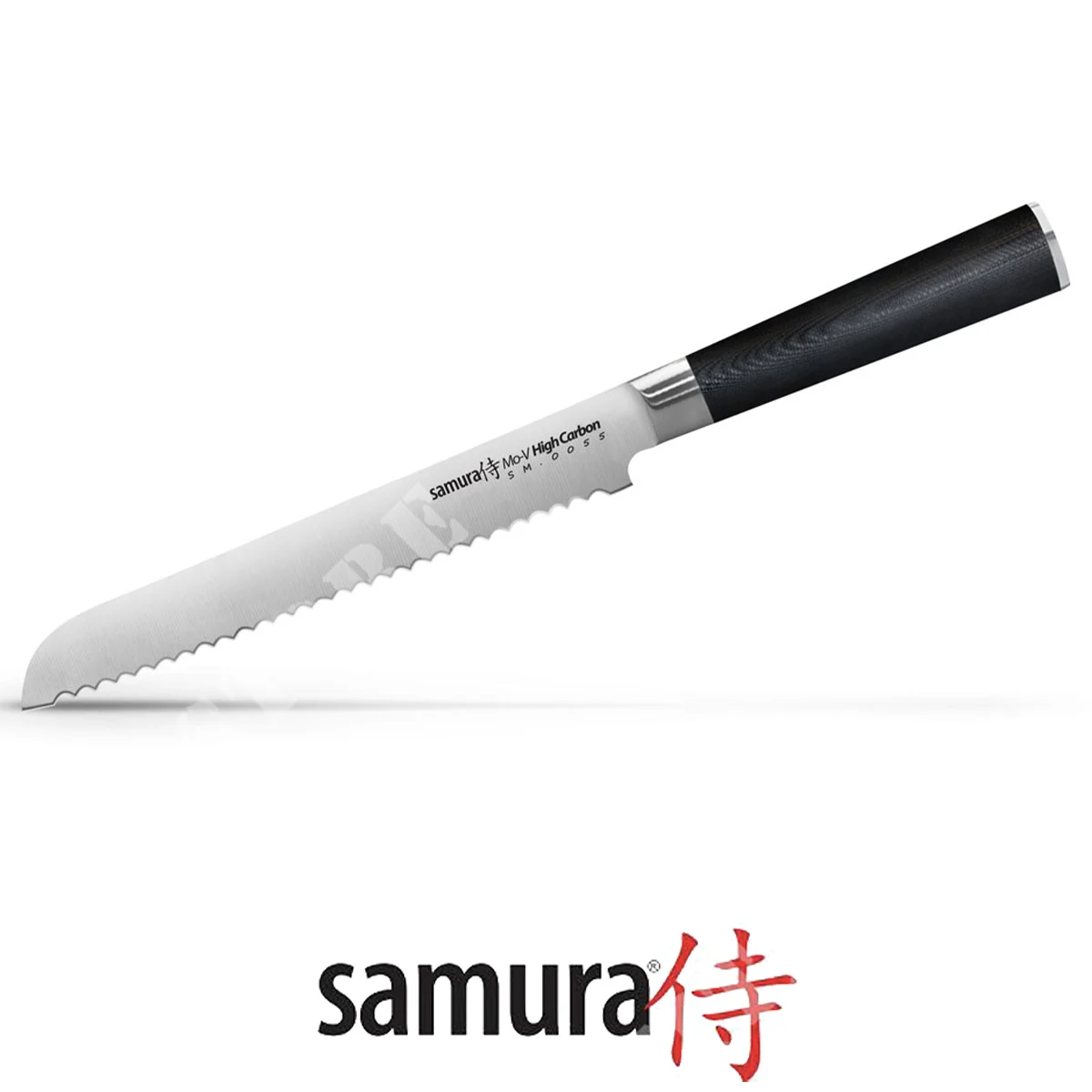 CUCHILLO PAN MO-V 24CM SAMURA (SM-0055)