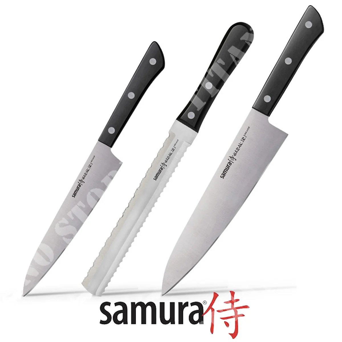SET 3 PCS HARAKIRI COCINAR-FILETEAR-PAN/SAMURA CONGELADA (C670SHR230)