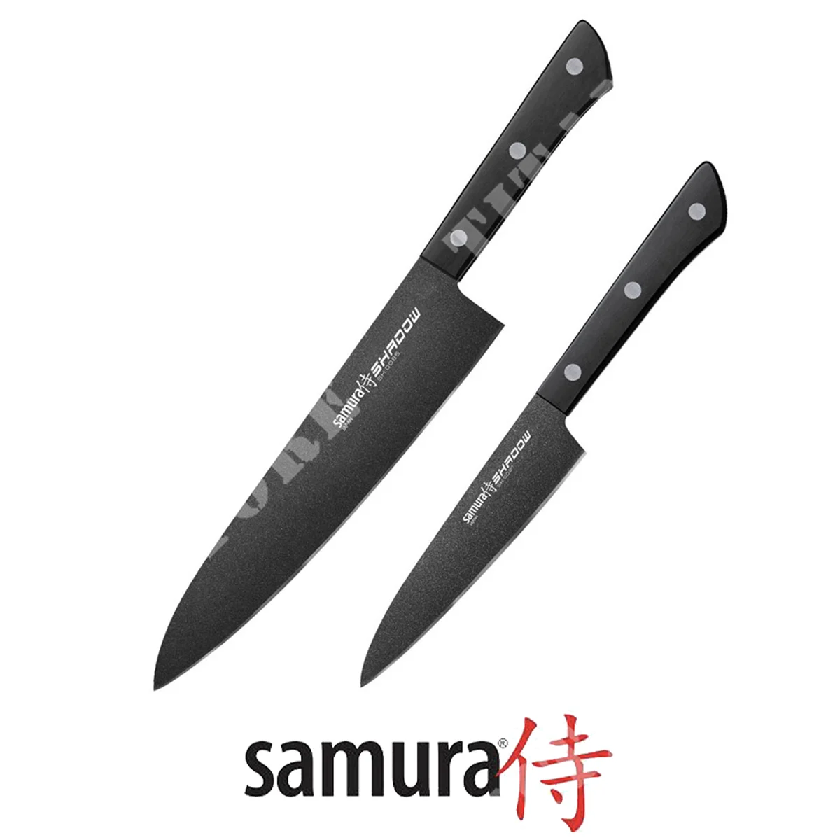 SET 2 PCS SOMBRA UTILITY/CHEF'S SAMURA (SH-0210)