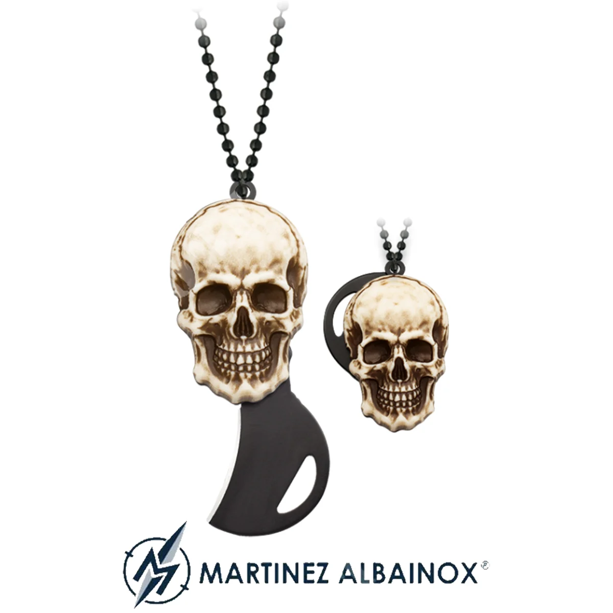 COLGANTE MINI LAMA CALAVERA 3Cm ALBAINOX (ALB-18698)