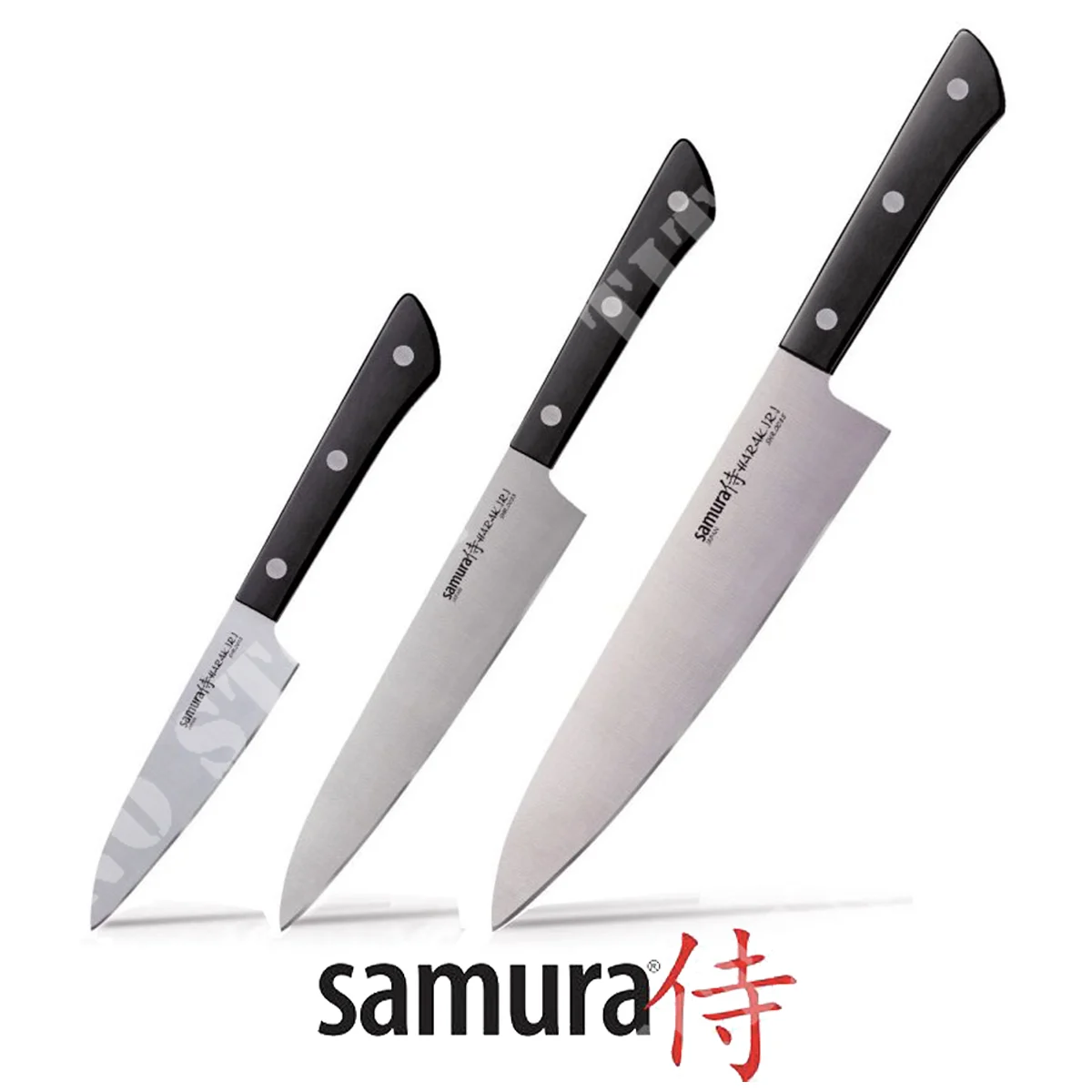 SET 3 UDS CUCHILLO COCINERO FILETEADOR HARAKIRI SAMURA (C670SHR220)