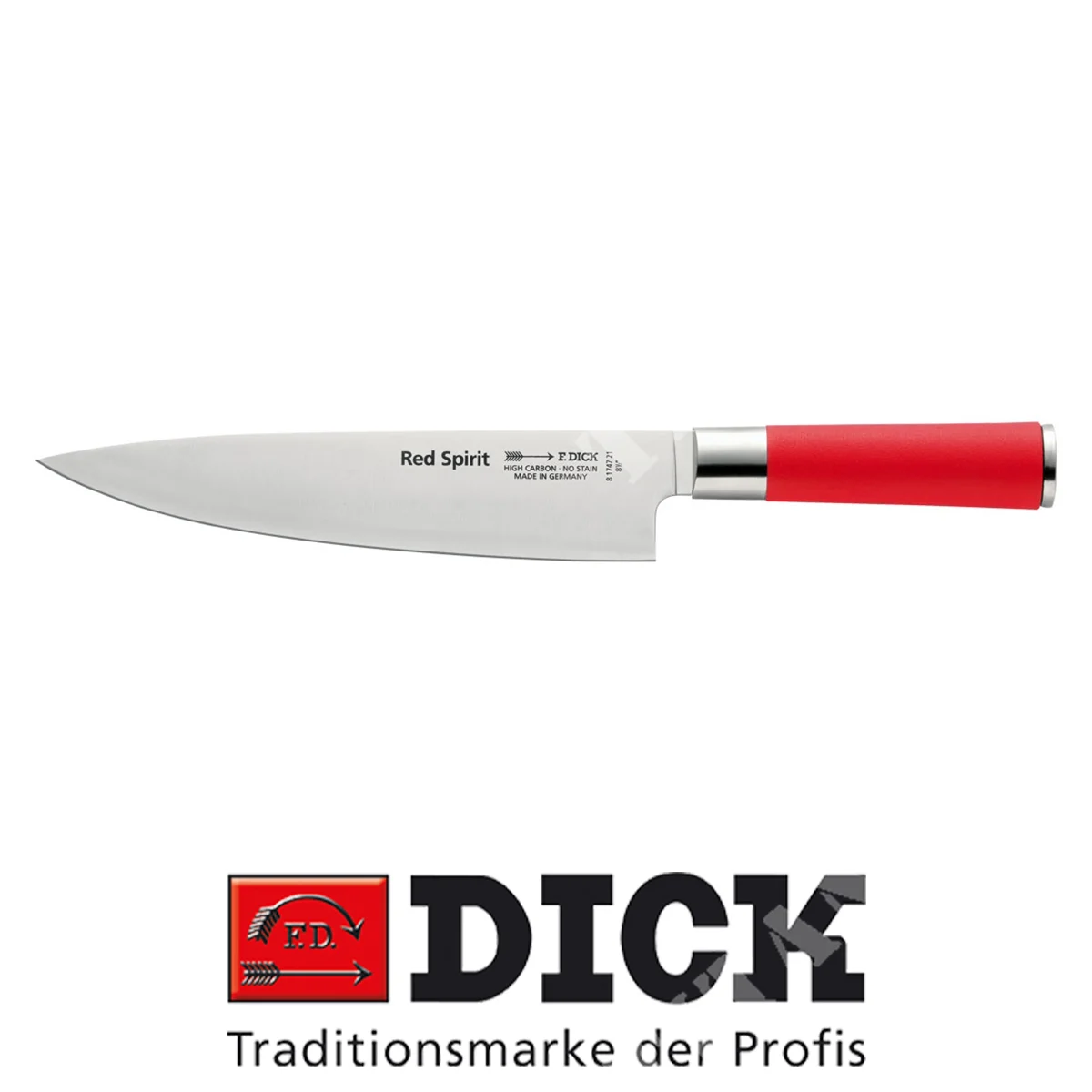 CUCHILLO COCINERO SPIRIT ROJO POLLA 21CM (C508174721)