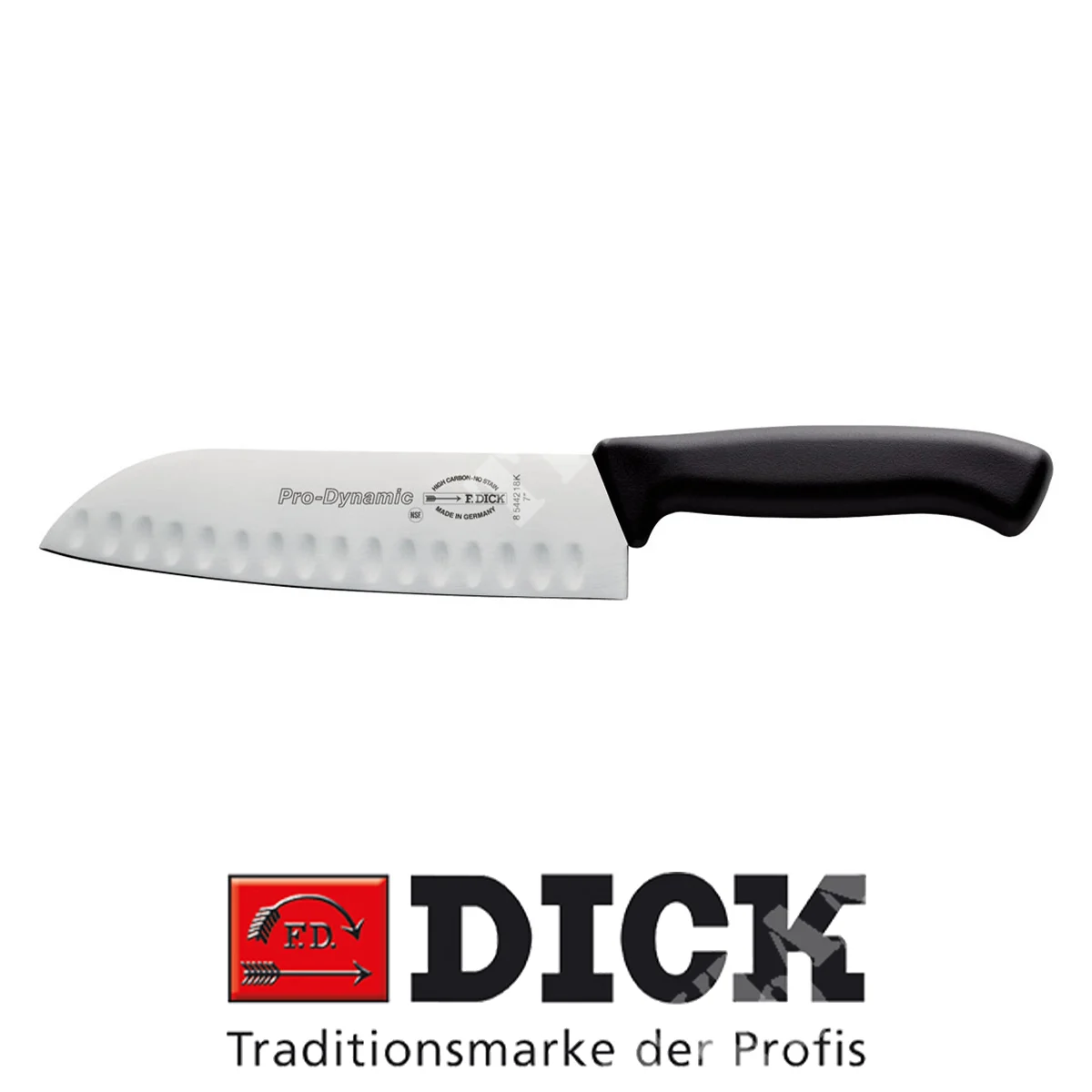 CUCHILLO PRODYNAMIC SANTOKU CON PAREDES POLLA 18CM (C52854421K)