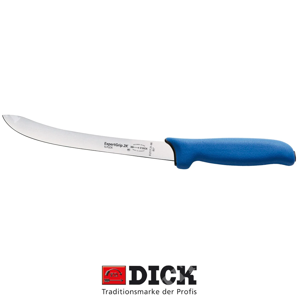 CUCHILLO FILETEADOR EXPERTGRIP SEMIFLEXIBLE 21cm DICK (DCK-8 2117 21-66)