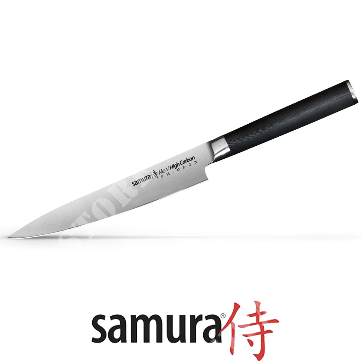 CUCHILLO FILETERO MO-V LAVADO A LA PIEDRA 15CM SAMURA (SM-0023)