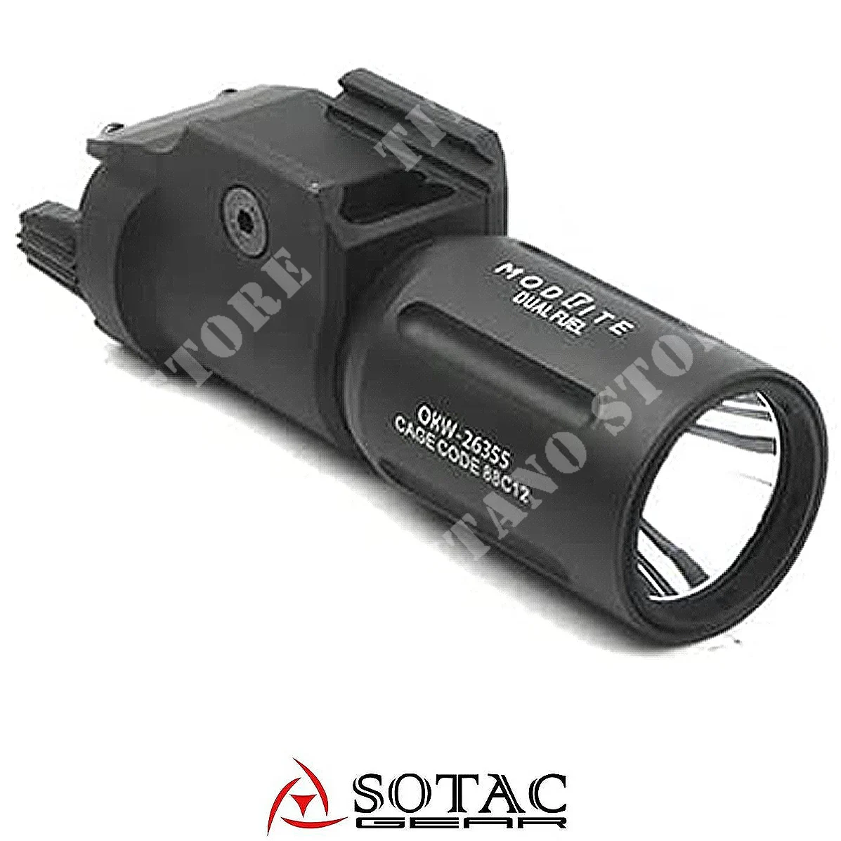 LINTERNA MD OKW PL350 LUMEN NEGRA SOTAC (STC-SD-1119-BK)