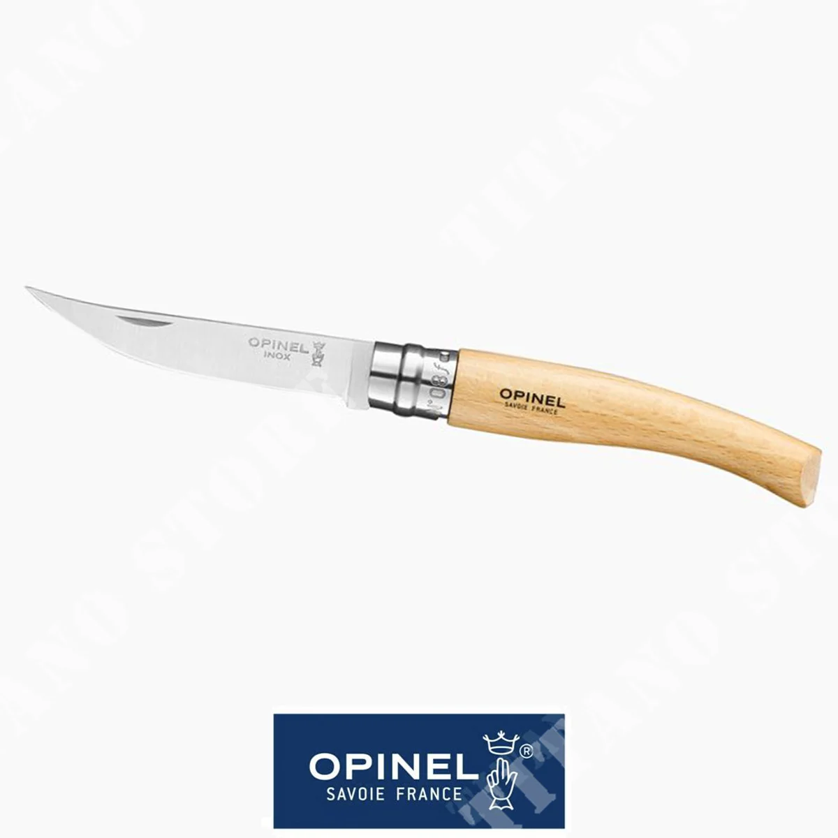 CUCHILLO OPINEL ACERO INOXIDABLE HAYA N.08 FINO (OPN-000516)