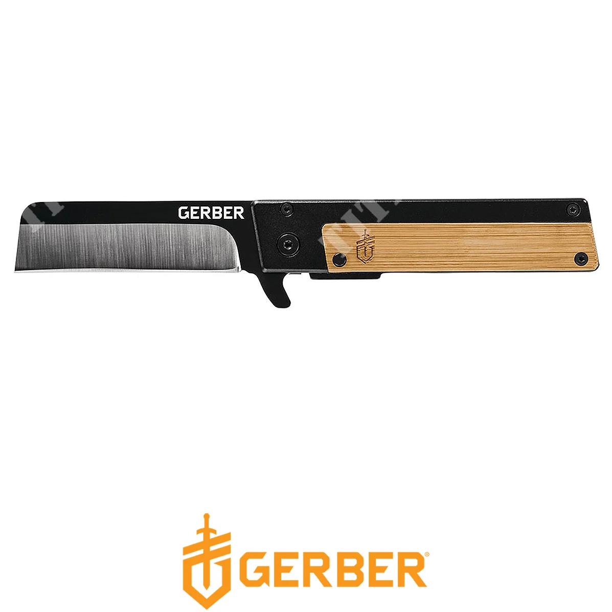 CUCHILLO DE BAMBÚ MODERNO CUADRANTE GERBER (30-001669)