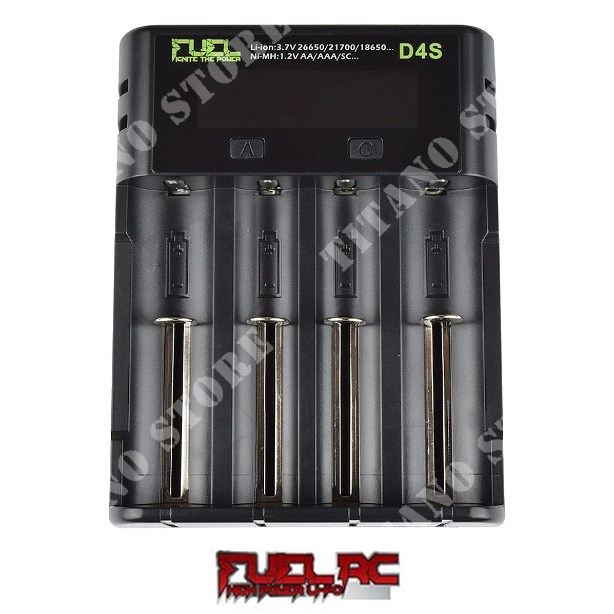 CARGADOR USB NI-MH/NI-CD/LI-ION COMBUSTIBLE RC (FL-D4S)