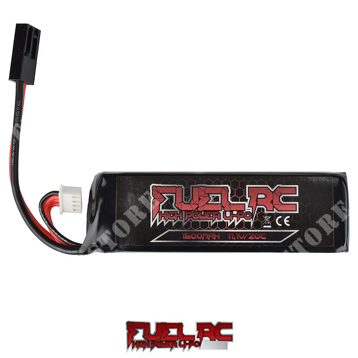BATERIA LI-PO 11.1VX 1600MAH 20C COMBUSTIBLE RC (FL-11.1X1600)