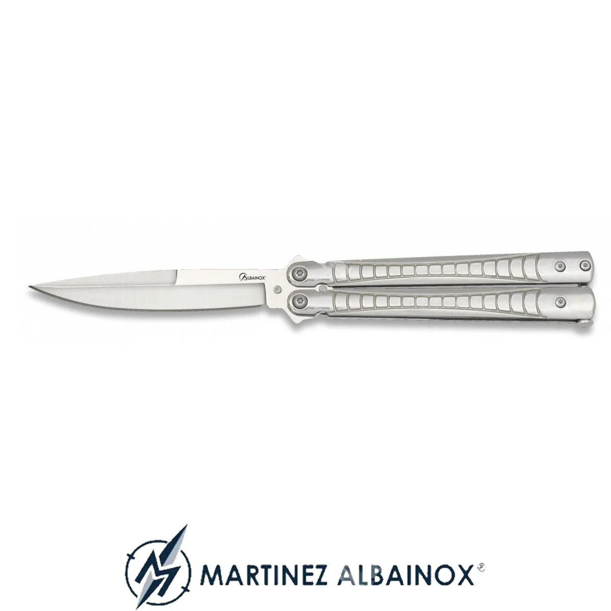 CUCHILLO MARIPOSA HOJA 9.6 MANGO ACERO ALBAIOX (ALB-02211)