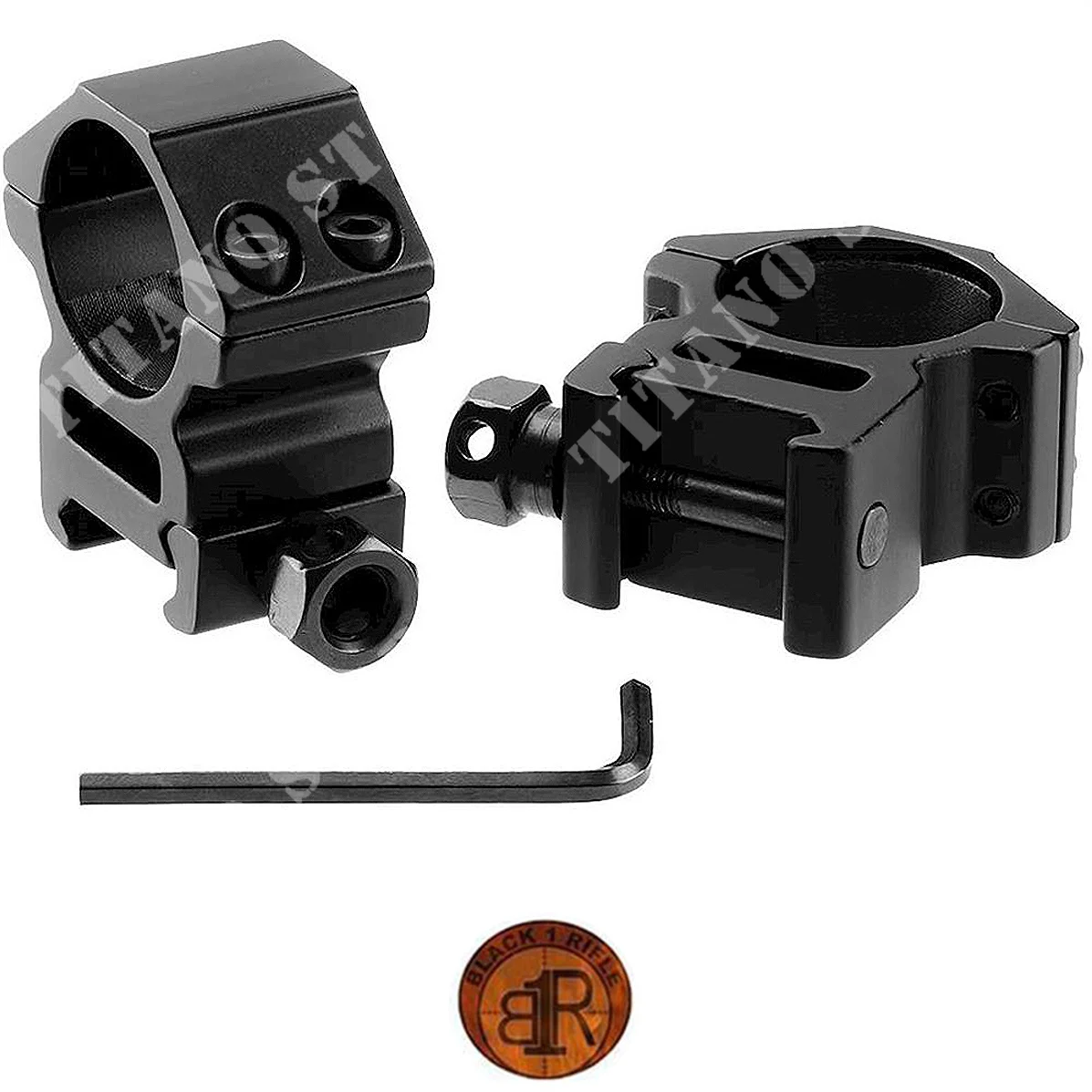 ANILLOS WEAVER 1'' MEDIANO DELUXE BR1 (OR-S1.22M)