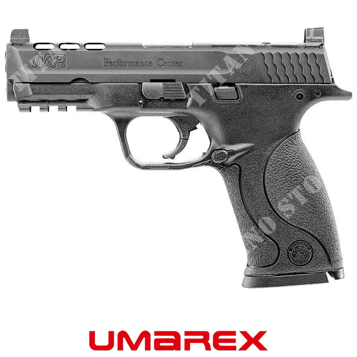 PISTOLA DE GAS UMAREX S&W M&P9 NEGRA DE 6 mm (2.6452)